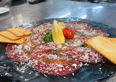 carpaccio restaurante en El Vendrell Tarragona Comarruga